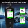 Тестер автомобильных цепей, комплект зондов для силовых цепей, автомобильный тестер напряжения/сопротивления, диагностический инструмент, 12/24 В, перегрузка/короткое замыкание