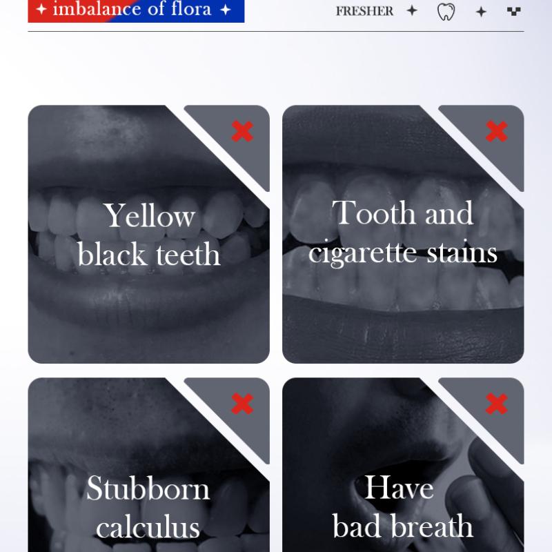 Зубная паста с насосом SADOER Пищевая сода Пробиотики Чистые зубы Свежесть рта