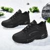 Мужские зимние кроссовки нескользящие водонепроницаемые уличные зимние спортивные туфли для мужчин Добавить хлопок теплая обувь для ходьбы 2024 Мужская хлопковая обувь