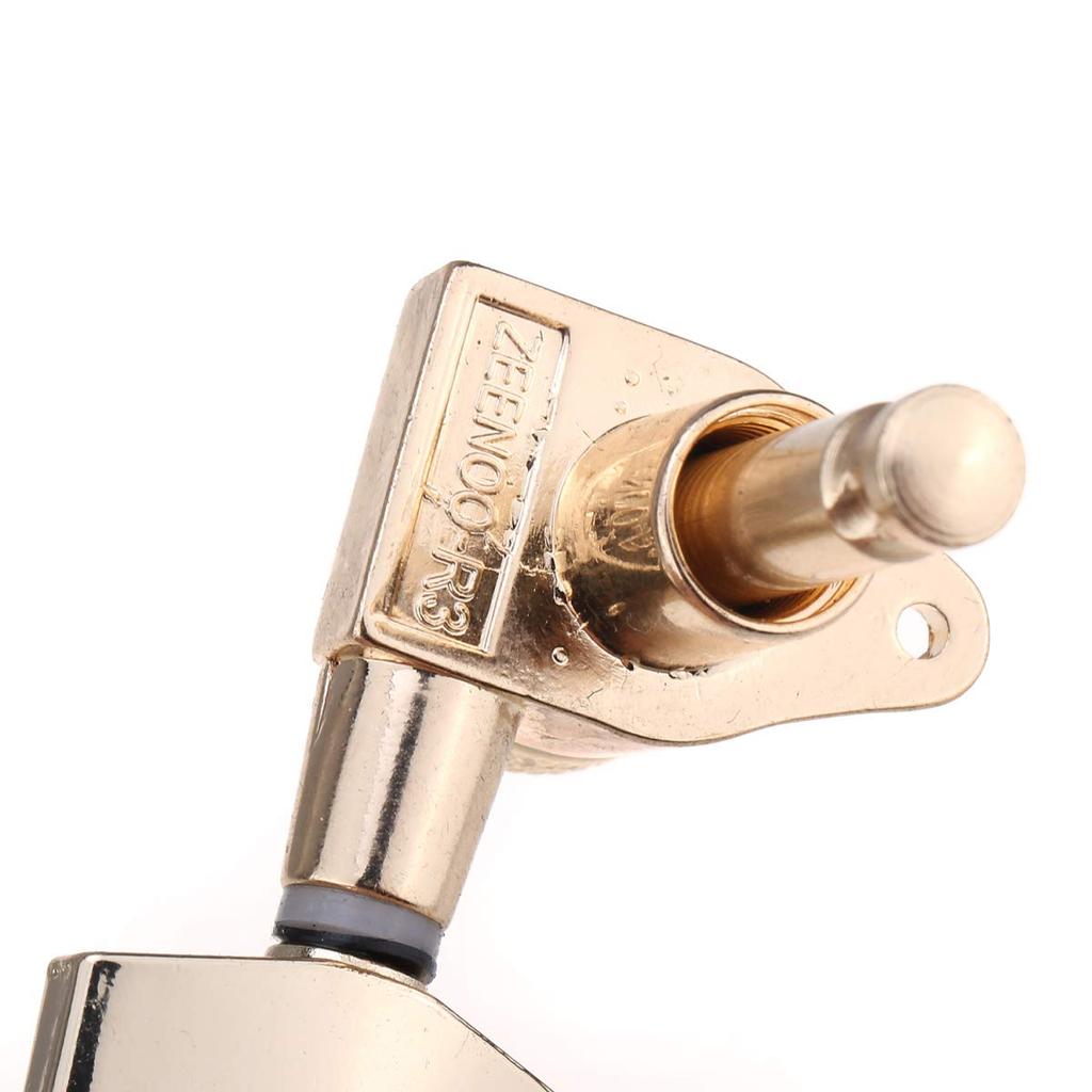 Musiclily Pro Блокирующие колки для гитары Les Paul Золотые L3+R3 Электрогитары/Акустические гитары,