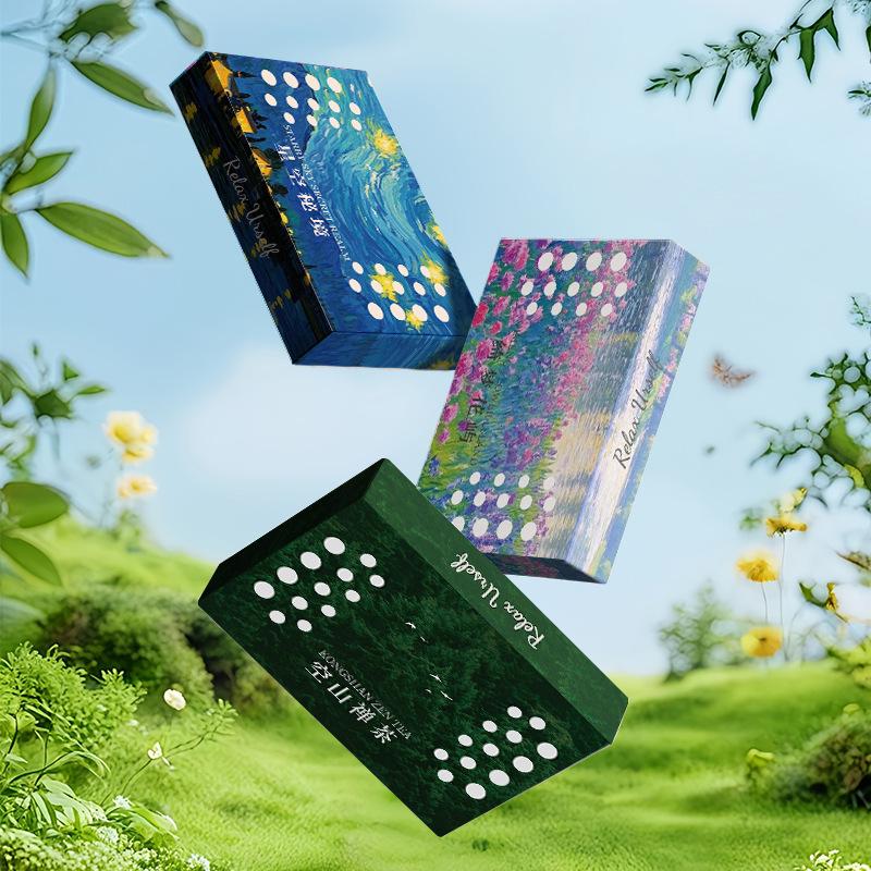 Ароматерапевтические восковые кубики для автомобиля и дома - Скрытый освежитель воздуха и твердые духи для ванной комнаты, спальни и автомобиля