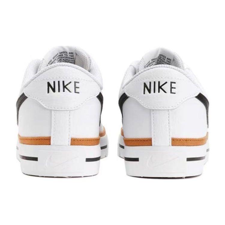 Nike Court Legacy Нескользящие Легкие Низкие Кеды для Скейтбординга Мужские Кроссовки Белые Фиолетовые Желтые DZ2778-157