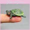 Pvc Ocean Animal Figure Green Sea Turtle Animal Model For Educational Display