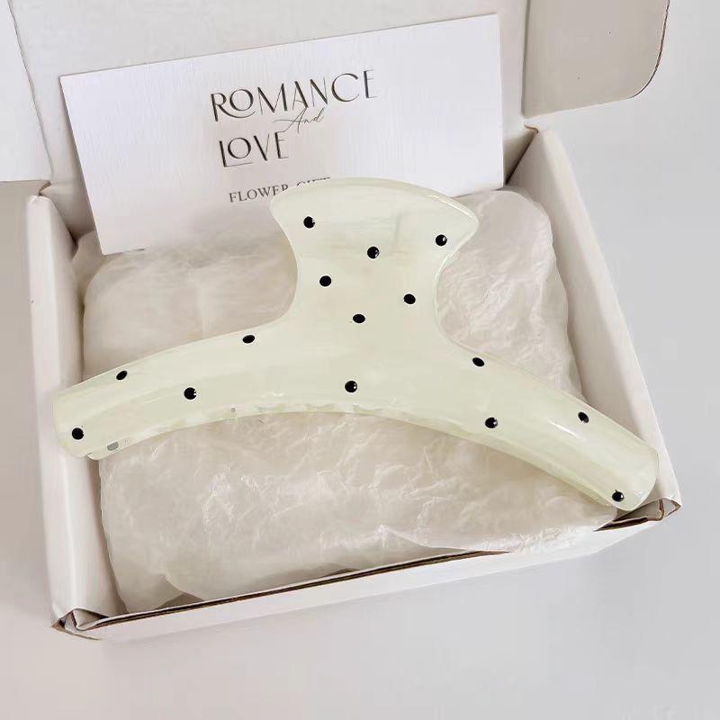 2025 Retro Tortoiseshell Women’s High-End Hair Claw Clip for Half Updo