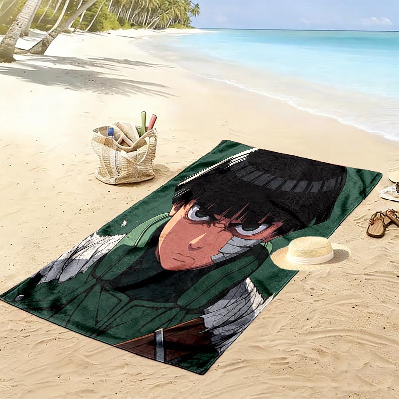 naruto Beach Towel Suitable for Various Scenarios Such As Kitchen, Bathroom and Beach Swimming