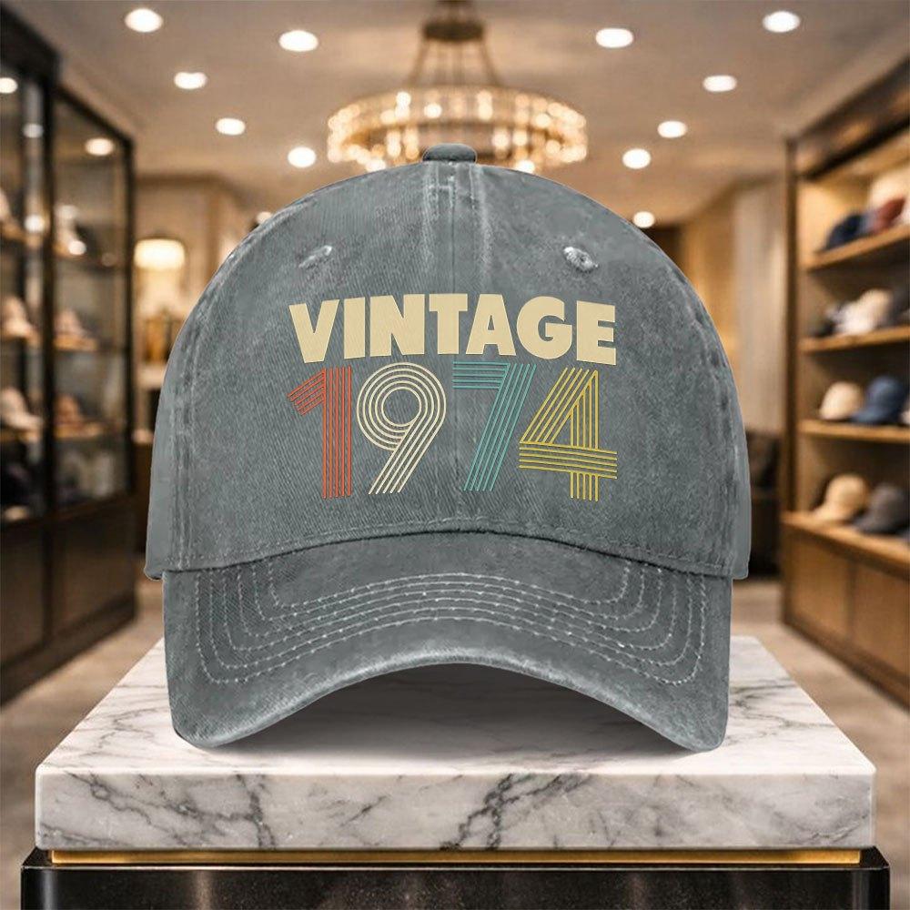 Vintage Baseball Cap Adjustable Outdoor Sports Casual Street Style