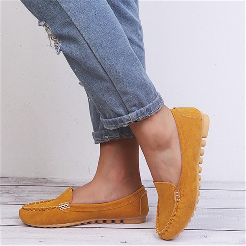 Модная женская обувь, повседневные лоферы на плоской подошве, женские тапочки, мягкие джинсовые туфли на плоской подошве