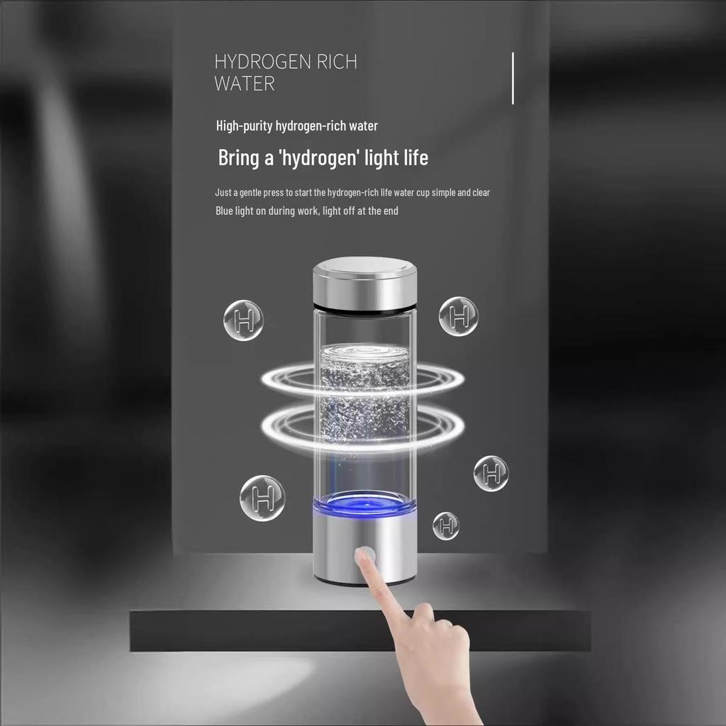 Hydrogen-Rich Water Generator with Patent Design - Electrolysis Cup