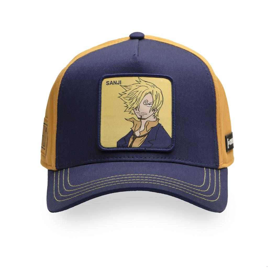 Casquette trucker avec filet en sergé de coton One piece Sanji