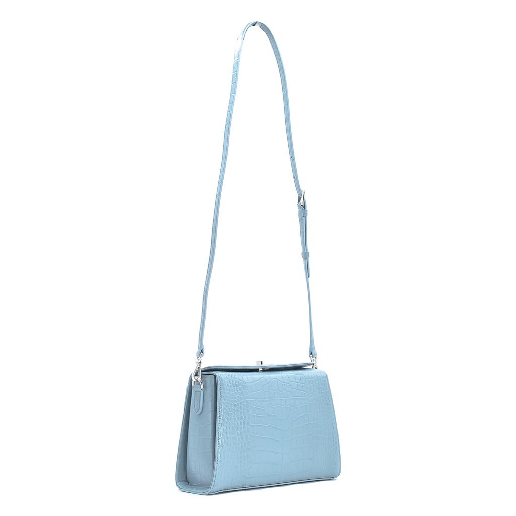 Kenneth Young Taxi Bag_Airy Blue Croco