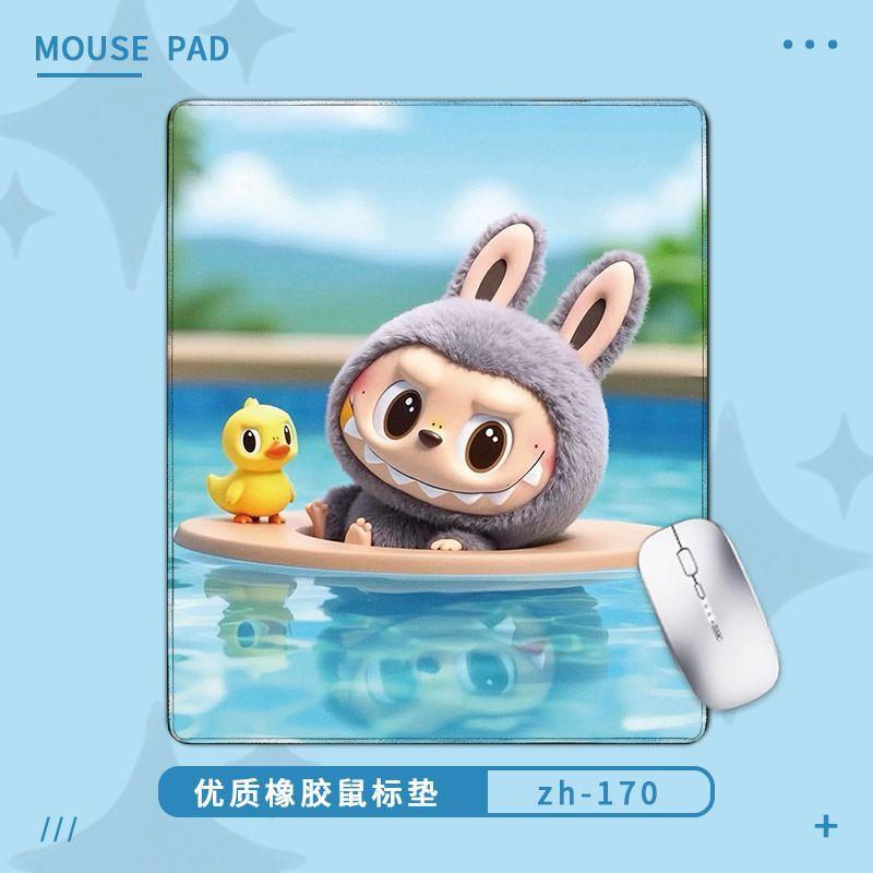 Милый коврик для мыши, Мультяшная подставка для запястья для офиса, Коврик для компьютерной клавиатуры, Моющийся коврик для мыши