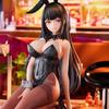 18 см Аниме Фигурка Сексуальная Девушка-Зайчик ПВХ Фигурка Действия Коллекция Поза на коленях Кукла Украшение Модель Игрушка