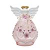 Fourcart Cute Handmade Glass Sweet Heart Angel Bell (PK)