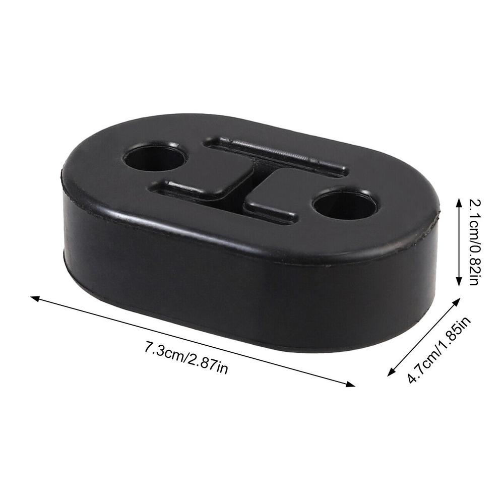 Универсальный держатель для выхлопной трубы автомобиля Резиновый держатель для выхлопной трубы автомобиля Изолятор выхлопной трубы Подвеска для глушителя Крепление для выхлопной трубы автомобиля