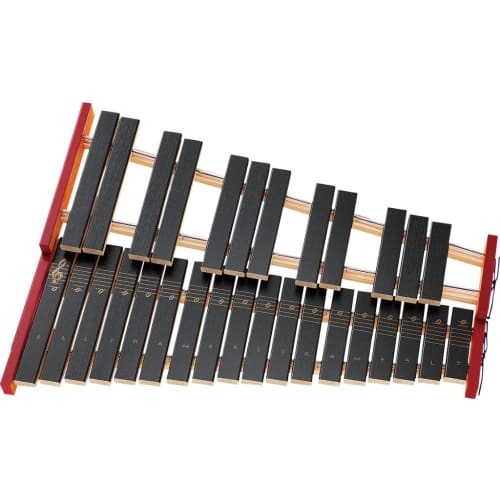 Zen-On Tabletop Xylophone with Semitones, No. 181WA, Made in Japan