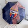 Зонт-автомат с узором Atlante FC, портативный и складной дизайн, 8 спиц, рождественский или день рождения подарок.