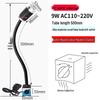 LED Machine Tool Work Light – CNC Lathe Hose Magnetic Gooseneck Light 24V/220V