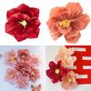 Unique Create Atmosphere DIY Paper Birthday Backdrop Flower Craft Home Supplies DIY Handmade Flower