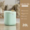 20L Smart Automatic Trash Can with Lid Waterproof Electric Sensor Garbage Bin