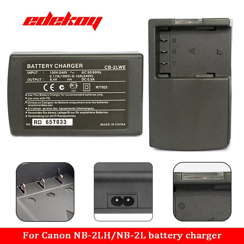 CB-2LWE CB-2LTE Battery Charger For Canon FV500,M20,M30,M10,M200,S30,S40,S45,S50,S60,S70,S80,G7,G9 Camera NB-2LH NB-2L CB2LWE