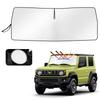 Cartist Front Sunshade for Suzuki Jimny Nomad Jimny Sierra Windshield Shade UV Interior Easy Storage Bag Included JB64/JB74 (JC74, Sunset, Sunfia,