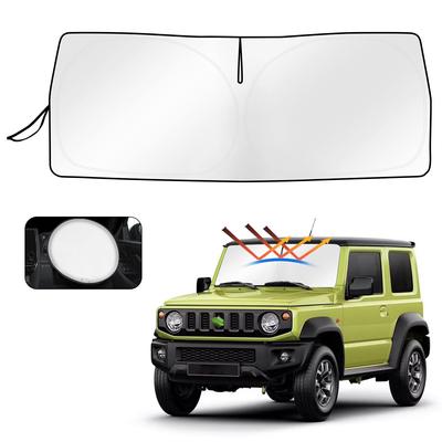 Cartist Передний солнцезащитный козырек для Suzuki Jimny Nomad Jimny Sierra Защита лобового стекла от УФ-излучения Салон Легко складывается Сумка в комплекте JB64/JB74 (JC74, Закат, Санфия,