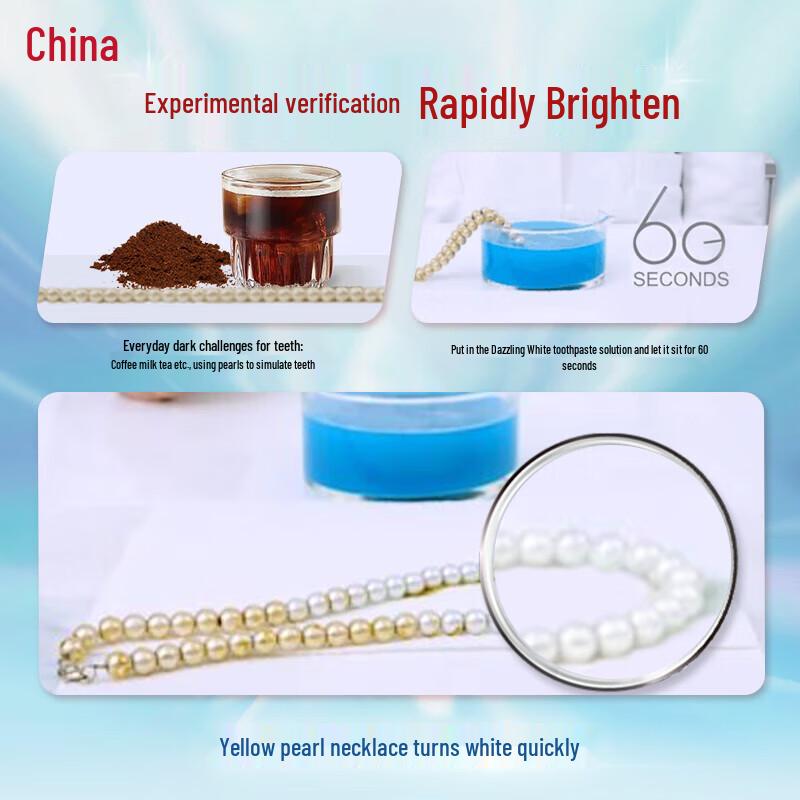 Zhonghua Dazzling White Ice Mint Toothpaste & Wuchang Rice Bundle