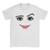 Unisex Unisex TShirts Smile Robot Face Game Casual Pure Cotton Tees Short Sleeve T Shirts Round Neck Clothing Graphic Printed