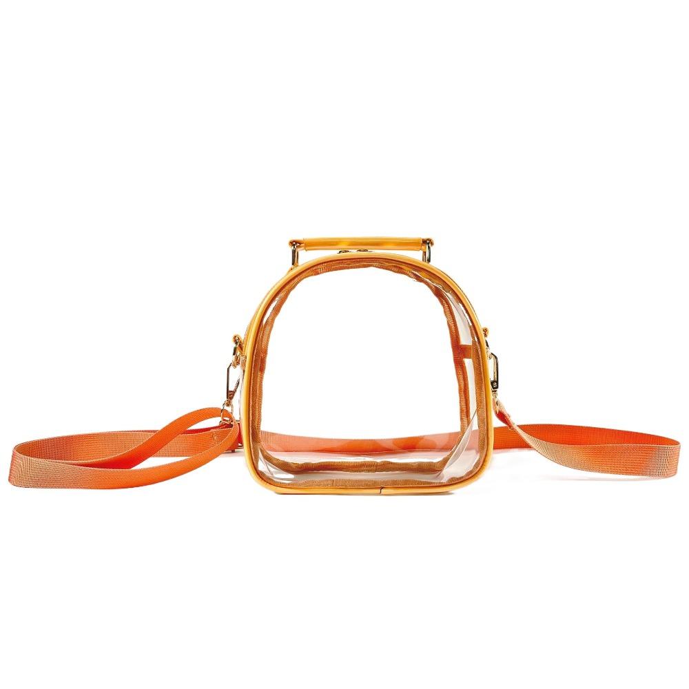 Fluoreszierende Gelee-Tasche Transparent Crossbody-Tasche Damen Umhängetasche Das Wasser-Spritz-Fest
