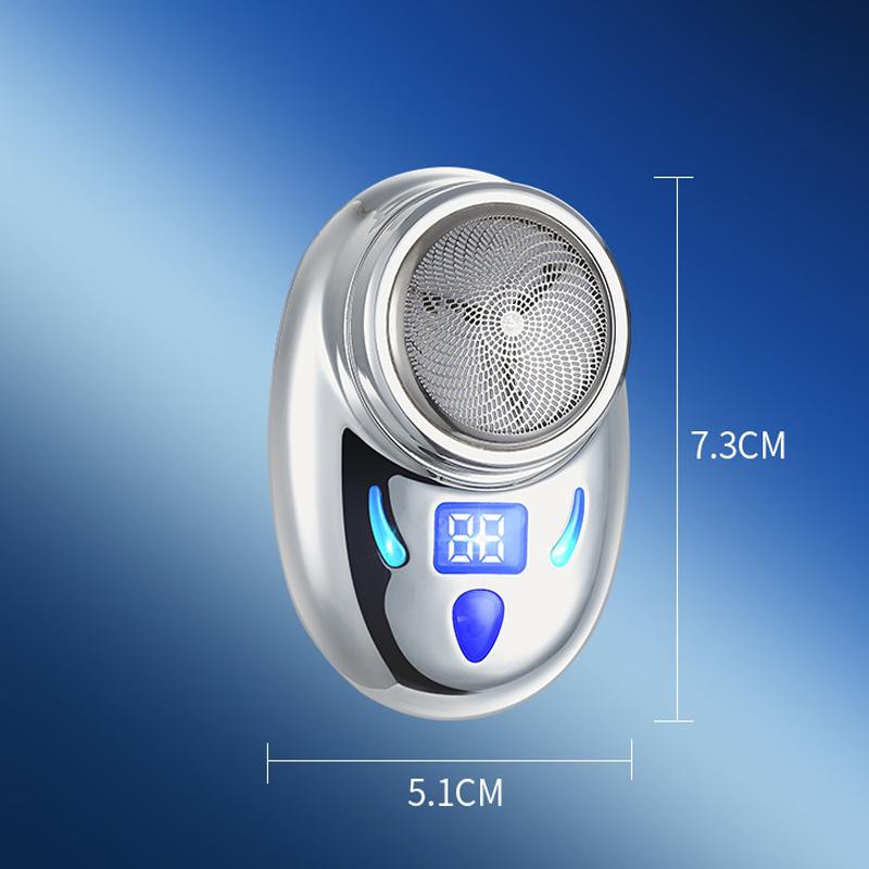 Электрическая мини-бритва водонепроницаемая USB перезаряжаемая бритва мужская дорожная портативная бритва для бороды для домашнего ухода за собой