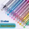 12 шт. цветная металлическая ручка 12 цветов DIY ручка для рисования мягкая и твердая головка ручка для подписи