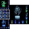 Spider-man 3d Led Night Light Modern Home Bedroom Decoration With Remote Control