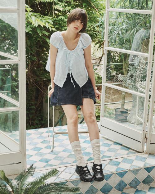 [Elizabeth Stuart] Mesh Balletcore Sneakers EBAL157352 [Shipped from Korea] 100% Authentic