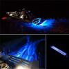 3.5inch 12V Blue LED Underwater Pontoon Marine Stainless Steel light Universal