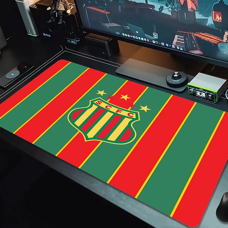 SAMPAIO CORREA-RJ Color Mouse Pad Large Gaming Table Cushion Non-slip Laptop Tablet Big Mousepad XXL Mat Mini PC Playmat With Lock edge