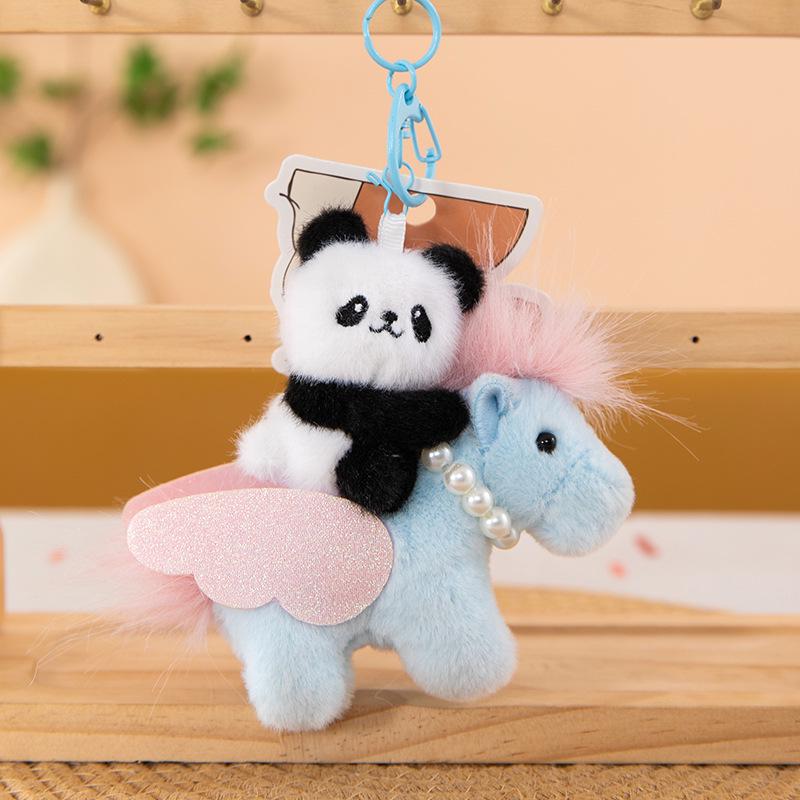 Плюшевый брелок-пони: Милый конь-маскот, украшение в подарок на ежегодное собрание