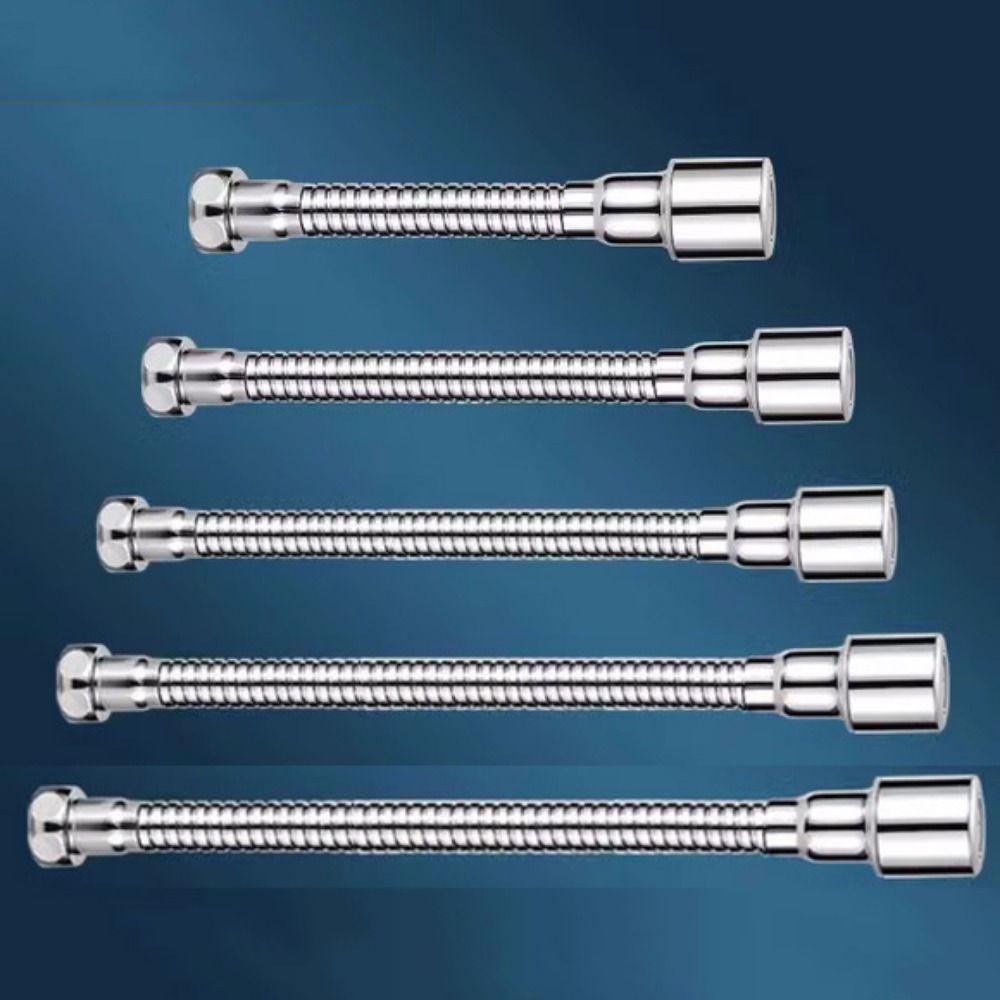 Удлинитель для крана из АБС-пластика и нержавеющей стали 12/16/20/30/50 см, шланг для водопроводного крана, аксессуары для ванной комнаты