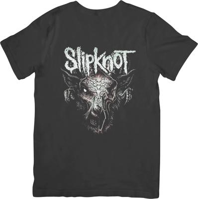 Slipknot Music Унисекс Футболка из Качественного Хлопка Черная