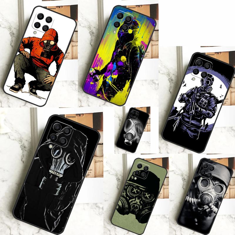 Чехол-маска от газа для Samsung Galaxy M32 M52 M12 M55 M15 M13 M23 M33 M53 M20 M21 M51 M34 M54 M30s M31s