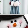 2pc Old Man Snowman Christmas Curtain Buckle - Xmas Home Decoration Perfect Happy New Year Festive Holiday Decor Accessory