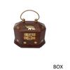 Handicraft SHEESHAM WOOD & BRASS MADE SMALL SIZE JEWELLERY BOX Vanity Box (BROWN, GOLD)