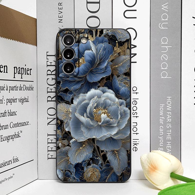 Винтажный Цветочный Узор Пион Чехол для Телефона для Google Pixel 9A 8 A 7A 6 A 7 PRO 8 9 Pro XL 4G 5G Ударопрочный Мягкий Чехол