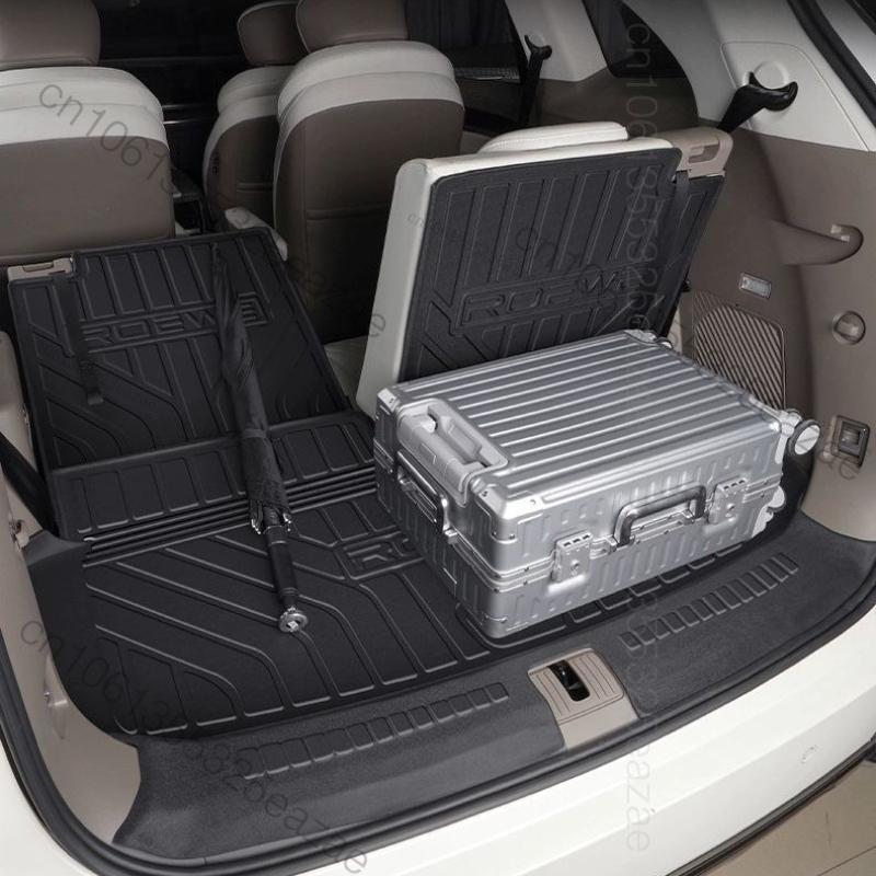 For MG S9 RX9 2026 2027 Rear Trunk Seat Backrest Cushion Anti-Kick Mat Car Accessories TPE Trunk Protection Pad Cargo Liner