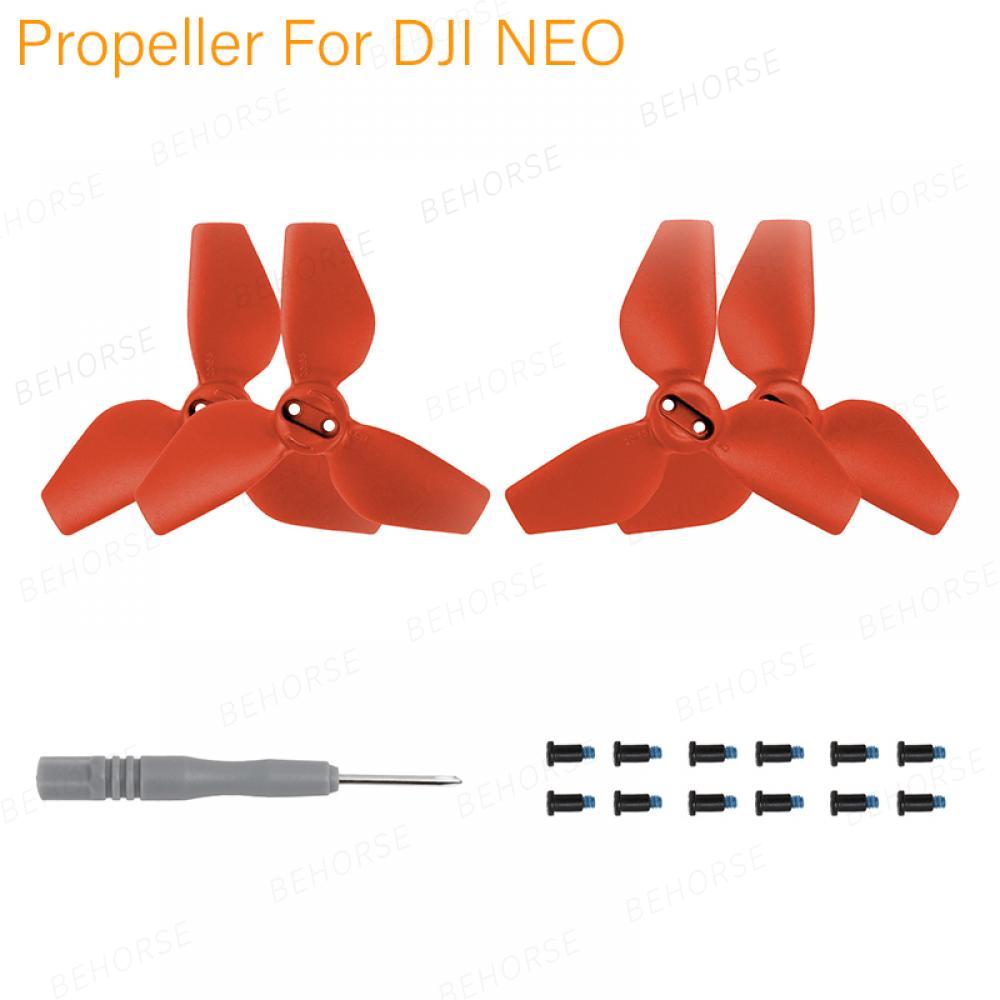 Filter Set for DJI Neo Battery Bag Propeller Landing Gear Propeller Guard Lens Protective Film for DJI Neo Drone Accessories Kit