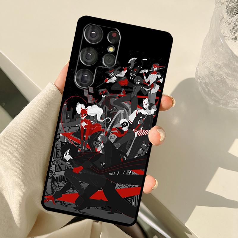 Persona 5 Case For Samsung Galaxy S22 Ultra S20 FE Note 20 Note 10 S8 S9 S10 Plus S21 Ultra Cover