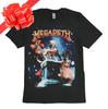 26 Металлических Рождественских Футболки Megadeth Подарок Фанату I0181 Унисекс Футболка