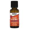 NOW Foods Жидкий D-3 и MK-7, 30 мл (1 жидкая унция)