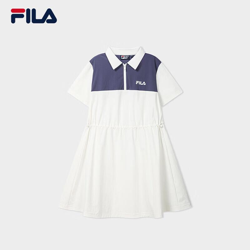 Fila Женское тканое платье-поло с коротким рукавом