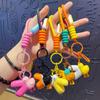 Cute Cartoon Keychain Creative Dolls Pendant Fashion Toucan Key Chain  Kids