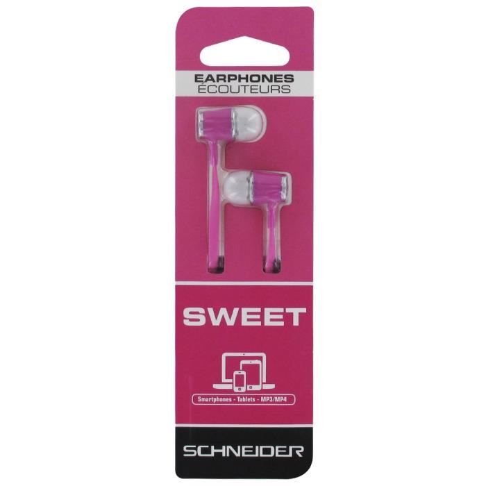 SCHNEIDER EARPHONES SWEET VIOLET